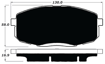 Porterfield Brake Pads for 2010 HYUNDAI ELANTRA Touring