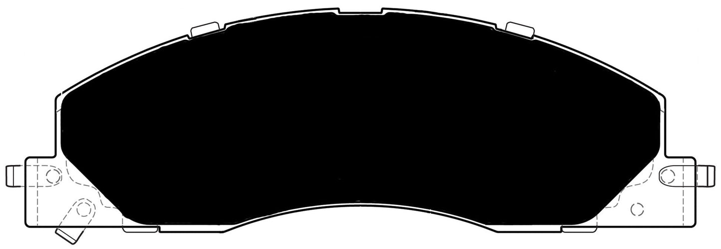 Porterfield Brake Pads for 2012 DODGE RAM 3500 2WD