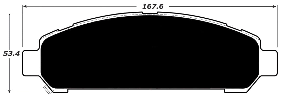 Porterfield Brake Pads for 2012 TOYOTA VENZA