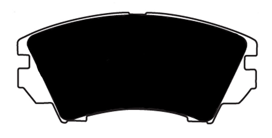 Porterfield Brake Pads for 2011 SAAB 9-5 17" 321mm Front Discs