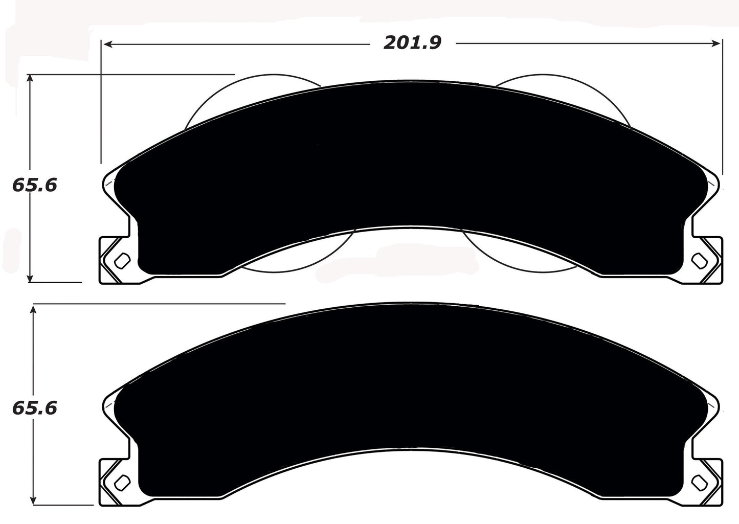 Porterfield Brake Pads for 2012 GMC SIERRA 3500