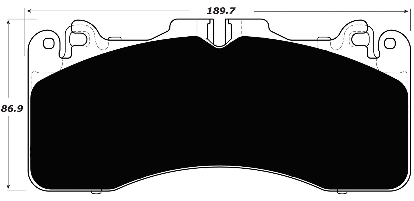 Porterfield Brake Pads for 2011 LEXUS LS 460L w/Sport Pkg