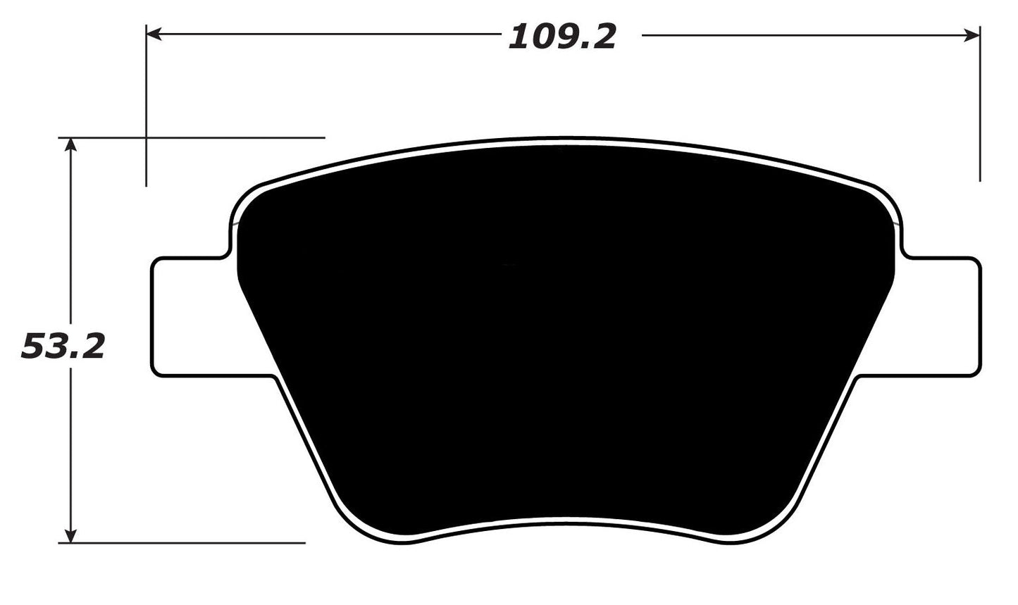 Porterfield Brake Pads for 2012 AUDI A3 2.0 FWD TDI