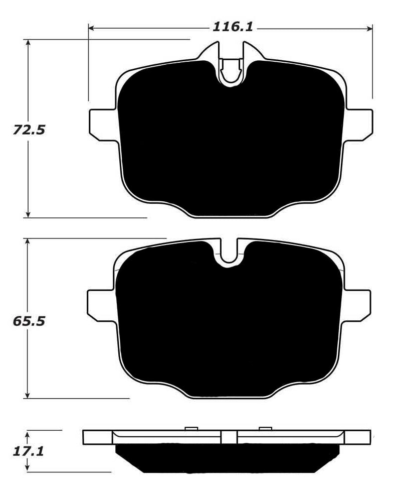 Porterfield Brake Pads for 2018 BMW 650i xDrive