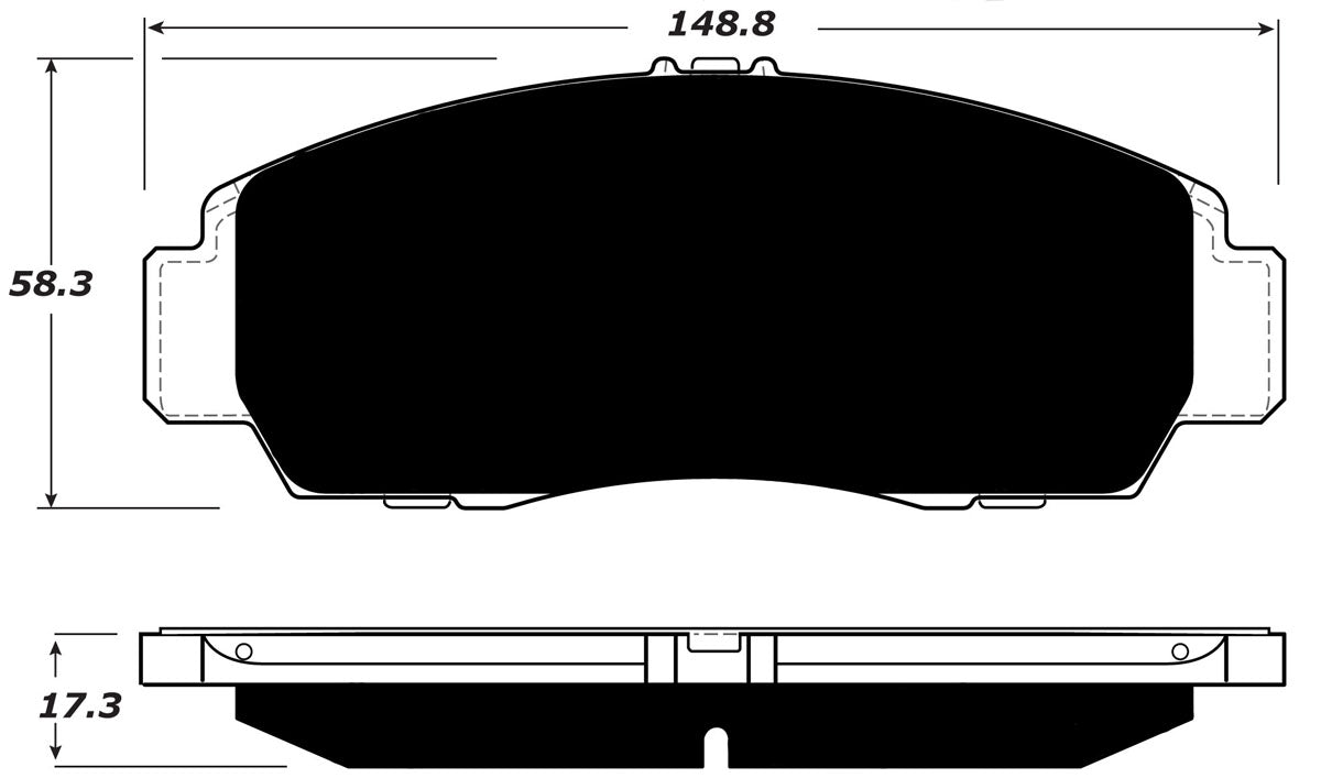 Porterfield Brake Pads for 2012 HONDA ACCORD Coupe 4 Cyl EX