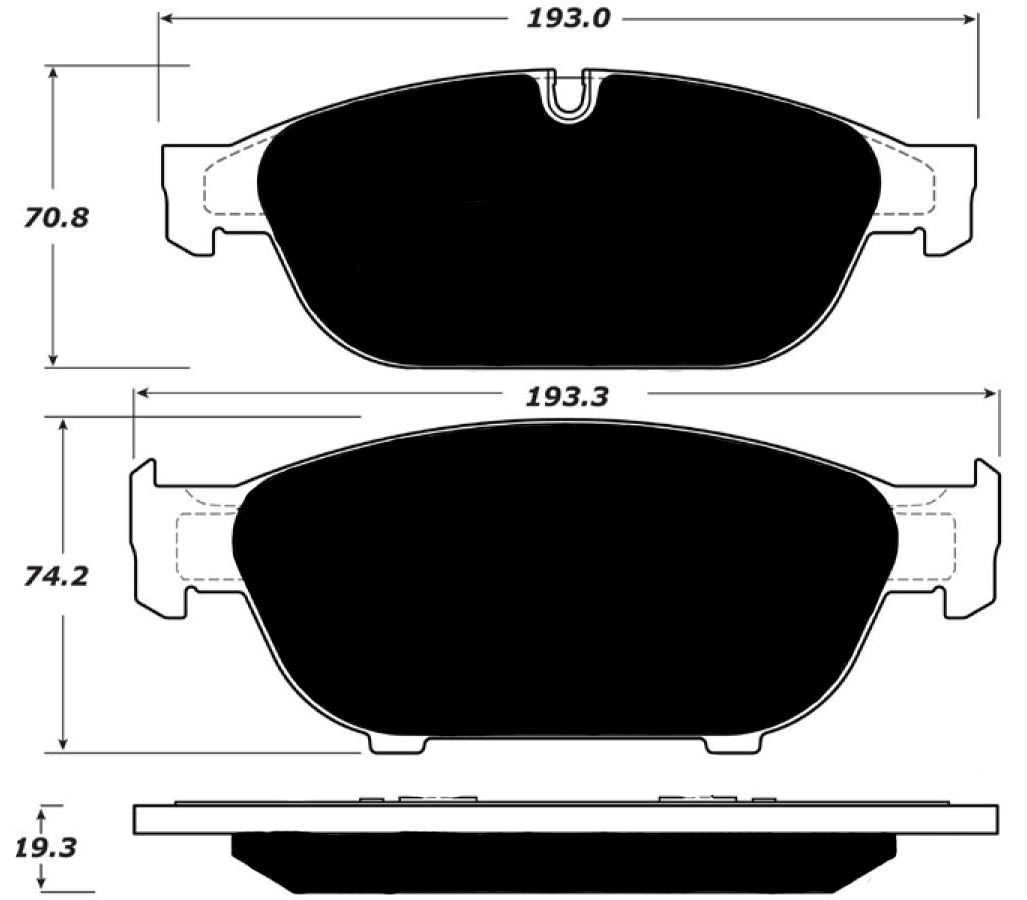 Porterfield Brake Pads for 2015 AUDI A8/A8 Quattro 3.0