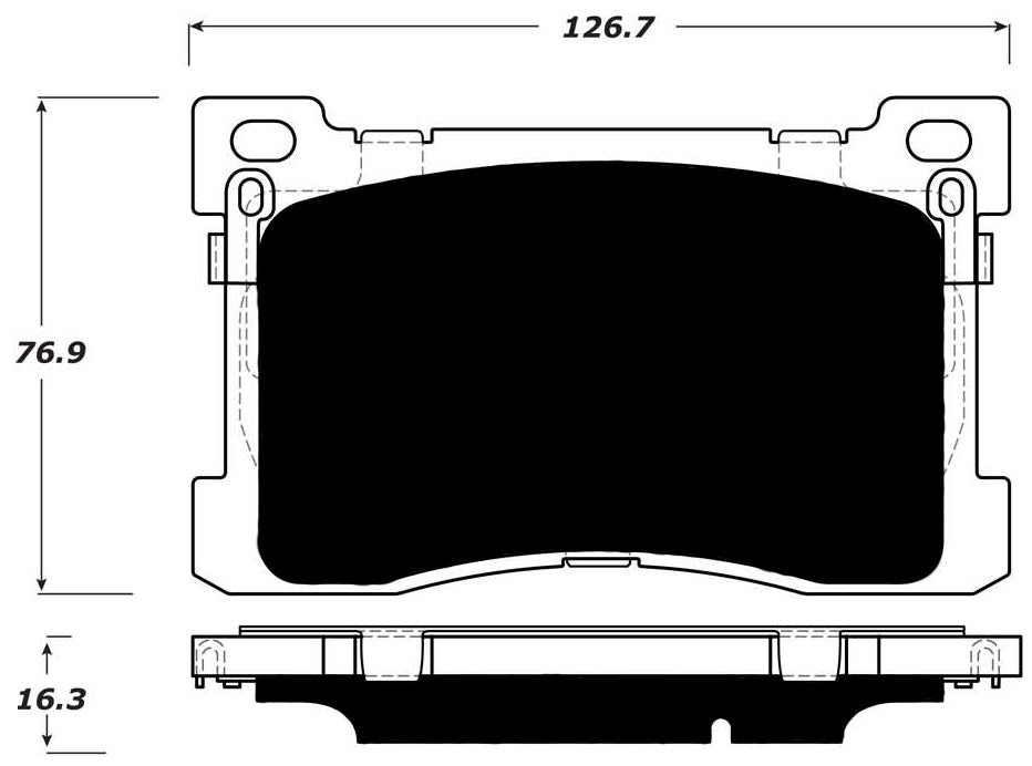 Porterfield Brake Pads for 2014 HYUNDAI EQUUS 5.0L