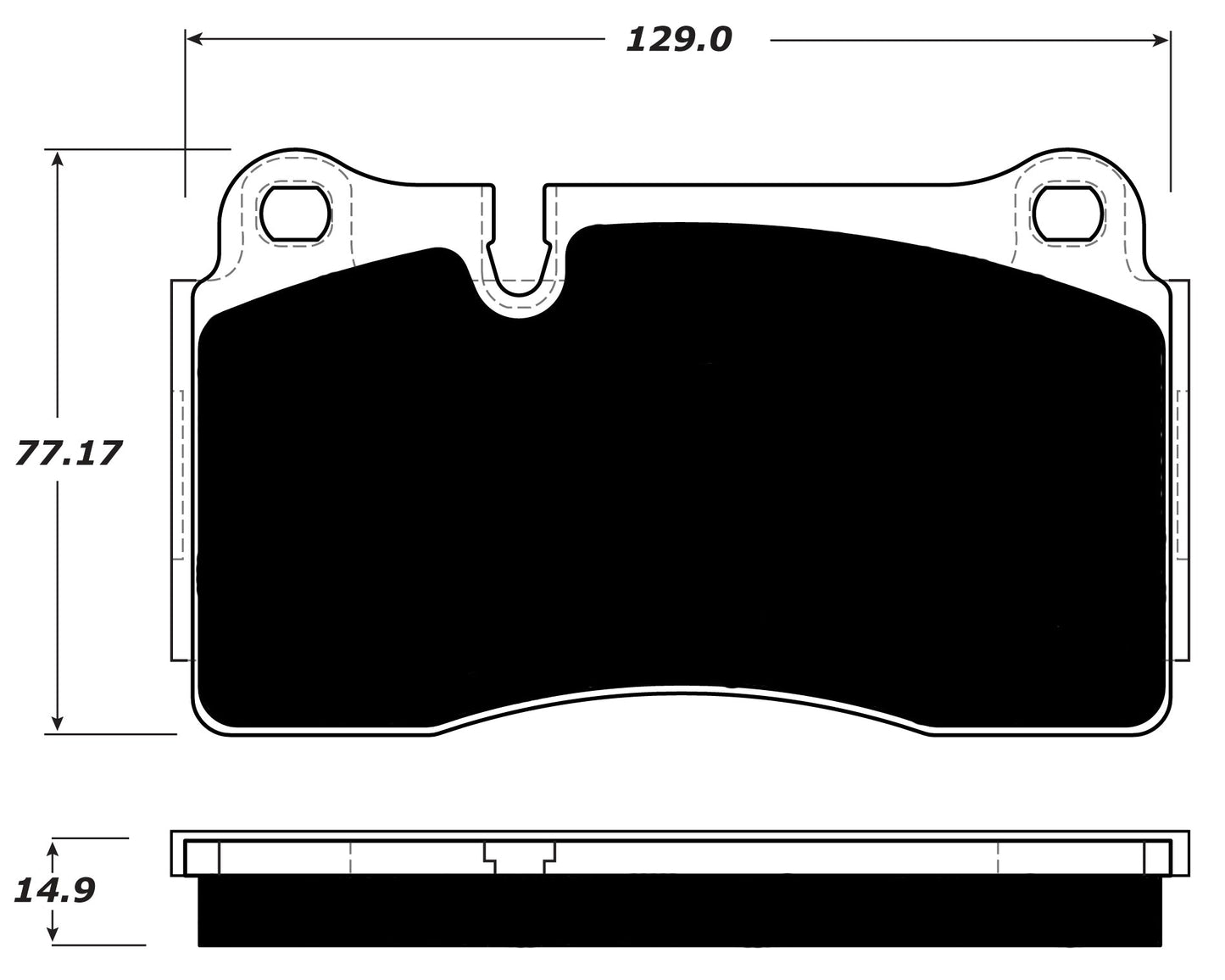 Porterfield Brake Pads for 2013 AUDI TT Quattro- TTRS