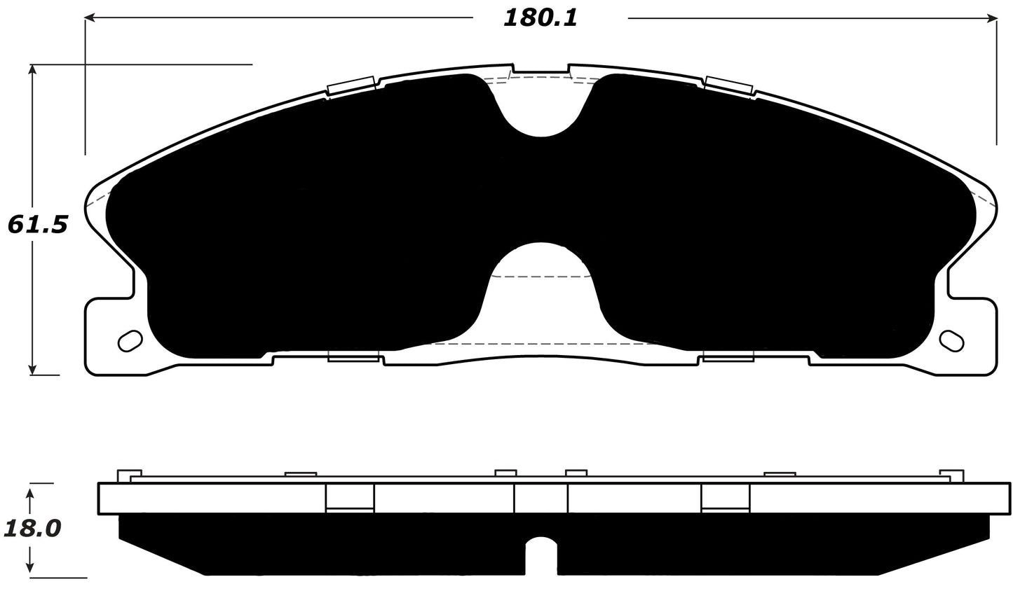 Porterfield Brake Pads for 2013 FORD EXPLORER Sport