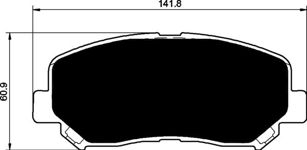 Porterfield Brake Pads for 2013 MAZDA CX-5