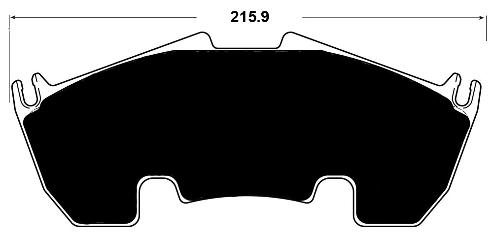 Porterfield Brake Pads for 2011 MERCEDES-BENZ SLR