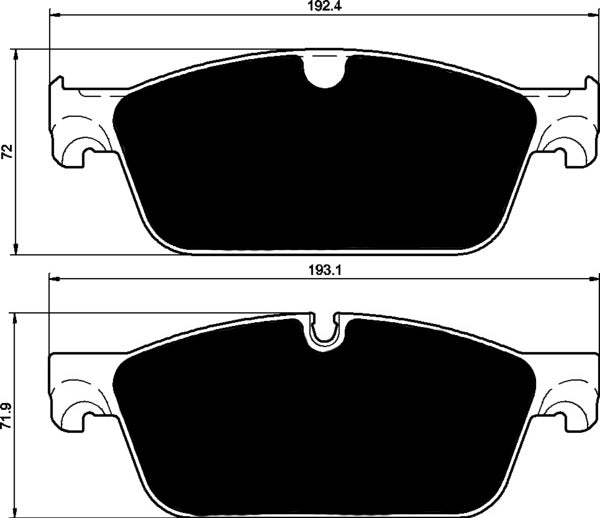 Porterfield Brake Pads for 2013 MERCEDES-BENZ ML500
