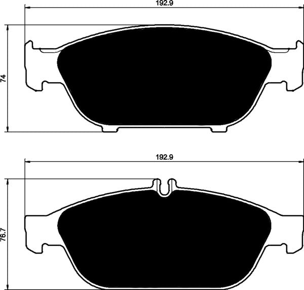Porterfield Brake Pads for 2013 MERCEDES-BENZ E550 Coupe