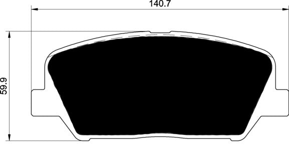 Porterfield Brake Pads for 2017 HYUNDAI VELOSTER Turbo