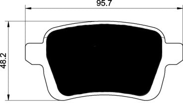 Porterfield Brake Pads for 2016 FIAT 500L