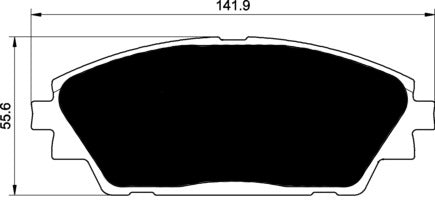 Porterfield Brake Pads for 2015 MAZDA 3 (JAPAN BUILD)