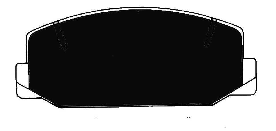 Porterfield Brake Pads for 1971 TOYOTA COROLLA 1600 2TC Eng.