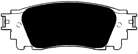 Porterfield Brake Pads for 2016 LEXUS NX200T/ NX300H