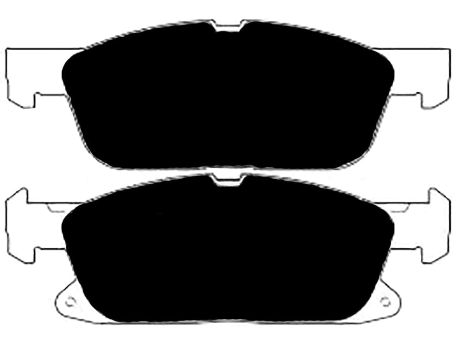 Porterfield Brake Pads for 2018 FORD EDGE