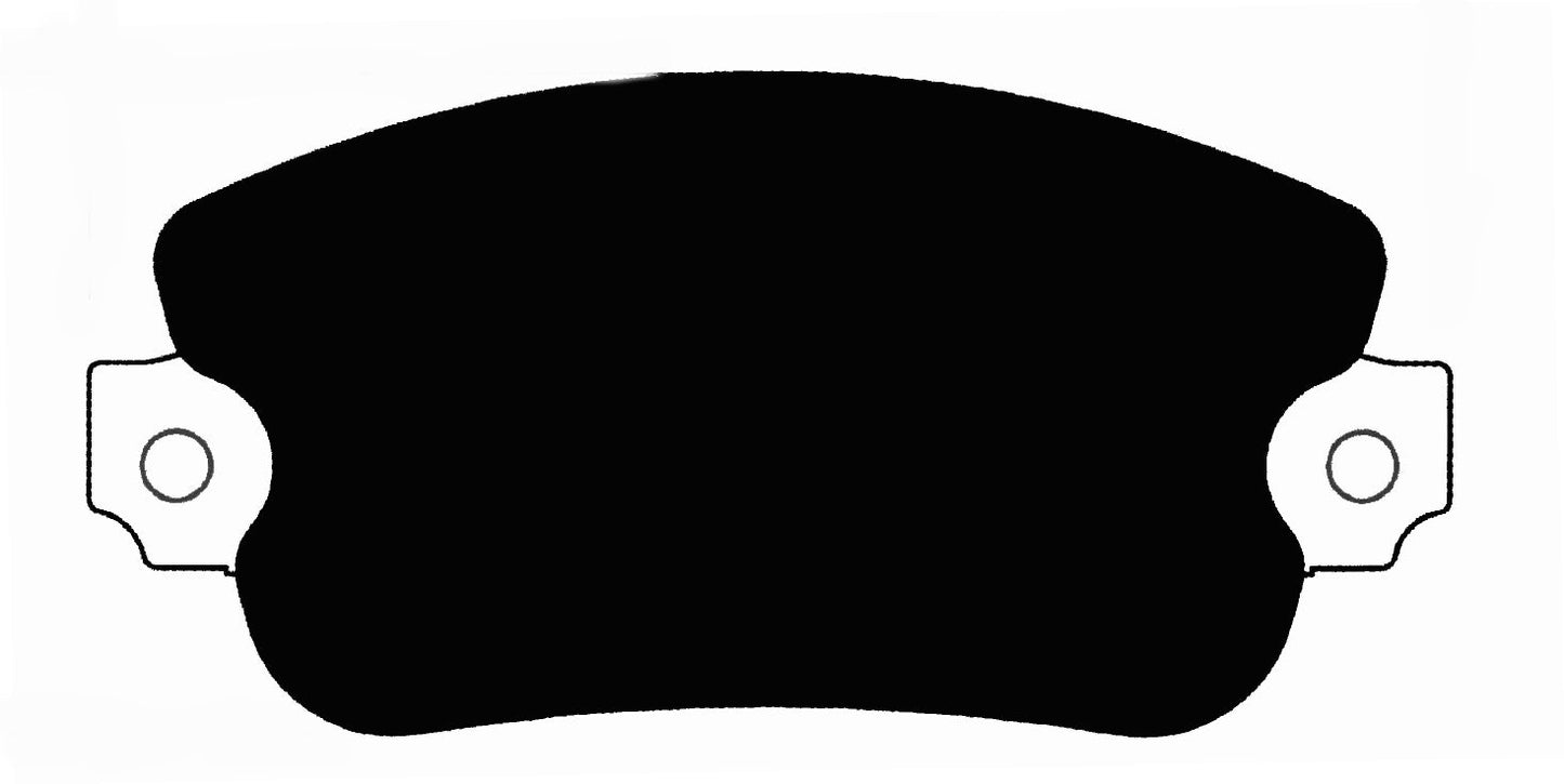 Porterfield Brake Pads for 1981 LANCIA BETA Sedan
