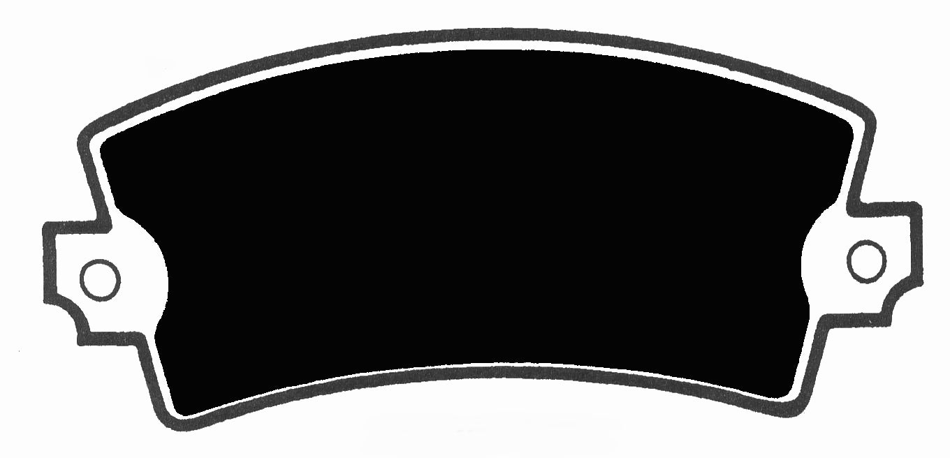 Porterfield Brake Pads for 1978 LANCIA ZAGATO
