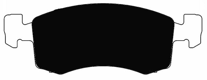 Porterfield Brake Pads for 1986 DODGE DAYTONA ATE F/Caliper