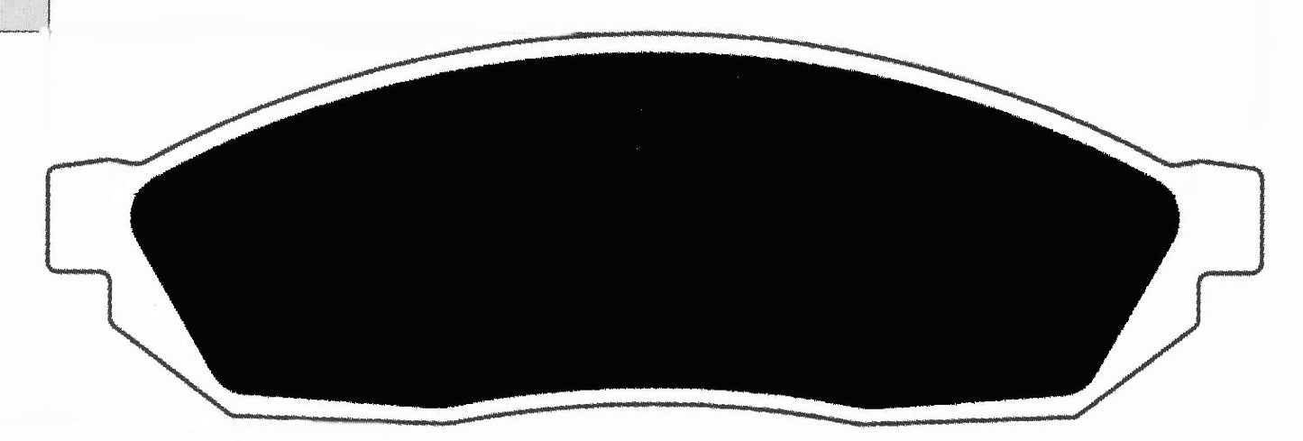 Porterfield Brake Pads for 1987 HONDA CRX HF