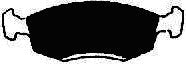 Porterfield Brake Pads for 1989 MERKUR SCORPIO