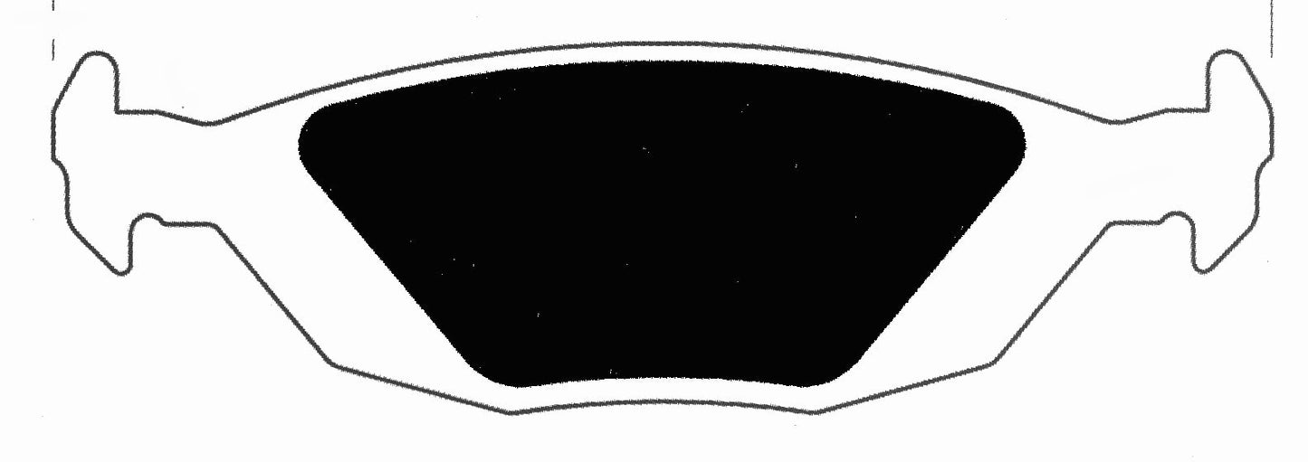 Porterfield Brake Pads for 1993 SAAB 9000