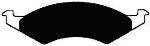 Porterfield Brake Pads for 1989 FORD TAURUS Rear Disc w/phenolic piston