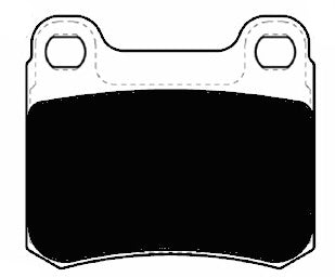 Porterfield Brake Pads for 1991 MERCEDES-BENZ 300E w/o ASR exc. 4MATIC