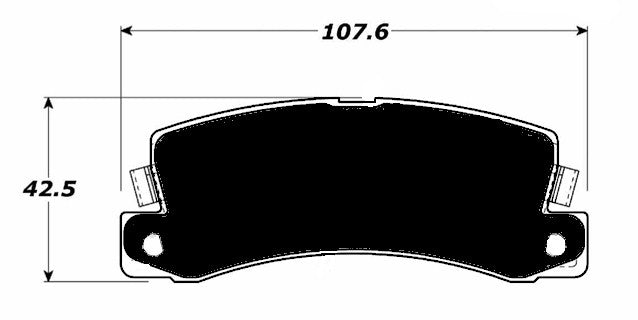 Porterfield Brake Pads for 1988 TOYOTA COROLLA FX-16 GT-S