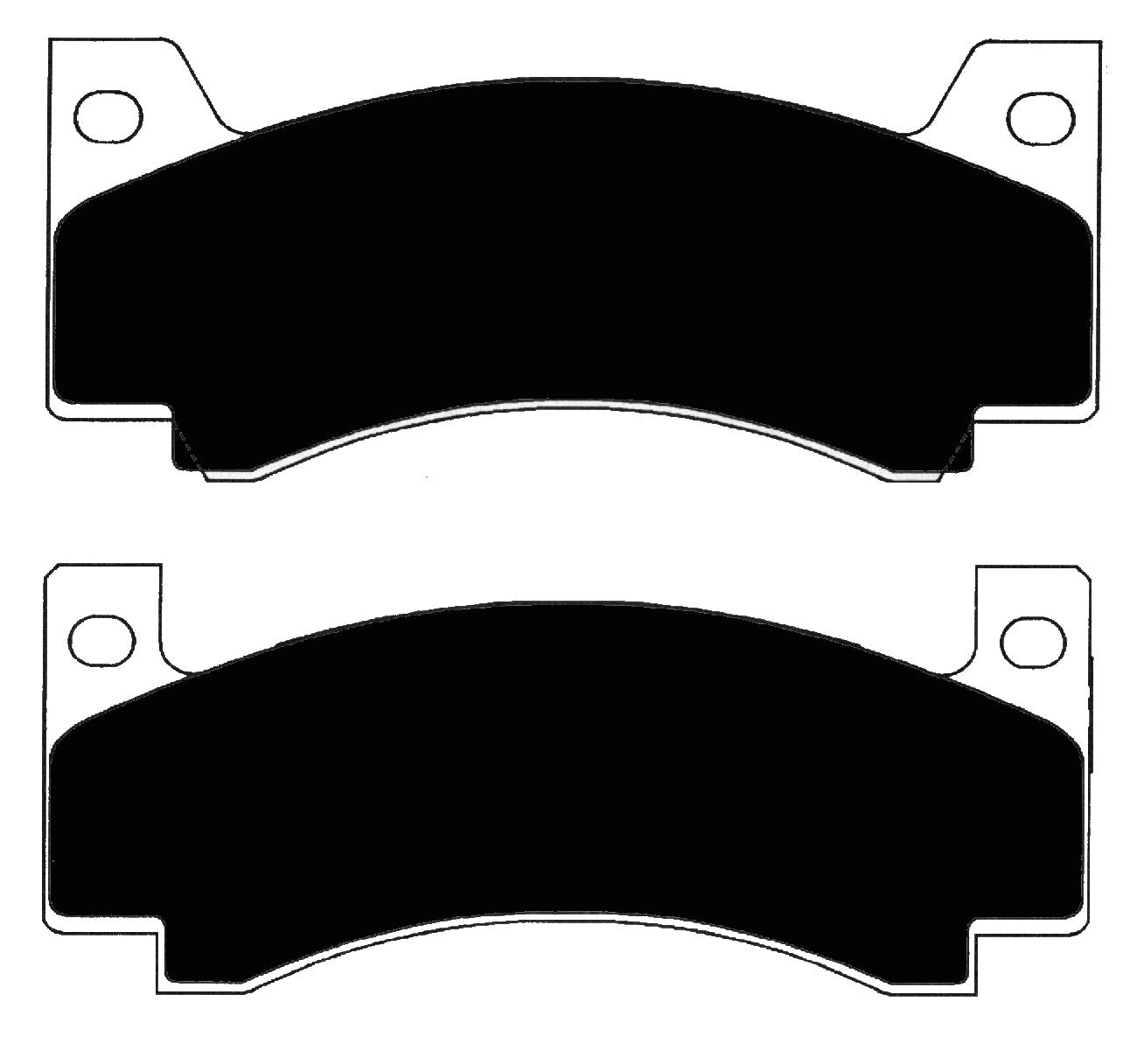 Porterfield Brake Pads for 1970 DODGE CHALLENGER
