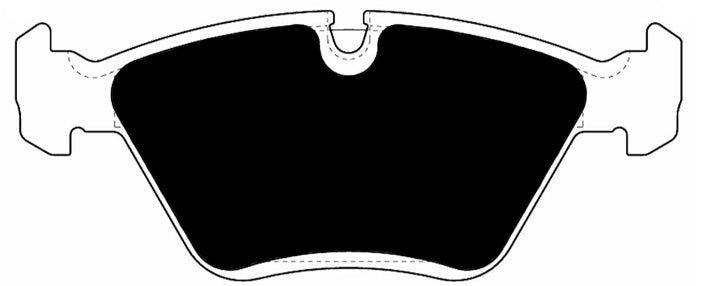 Porterfield Brake Pads for 1989 AUDI 200 Turbo ATE Caliper