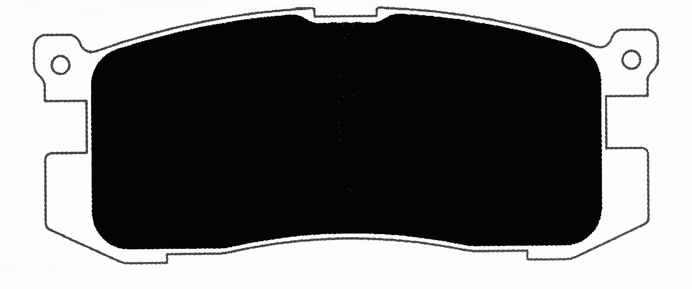 Porterfield Brake Pads for 1990 MAZDA MX-6 GT w/Rear Discs