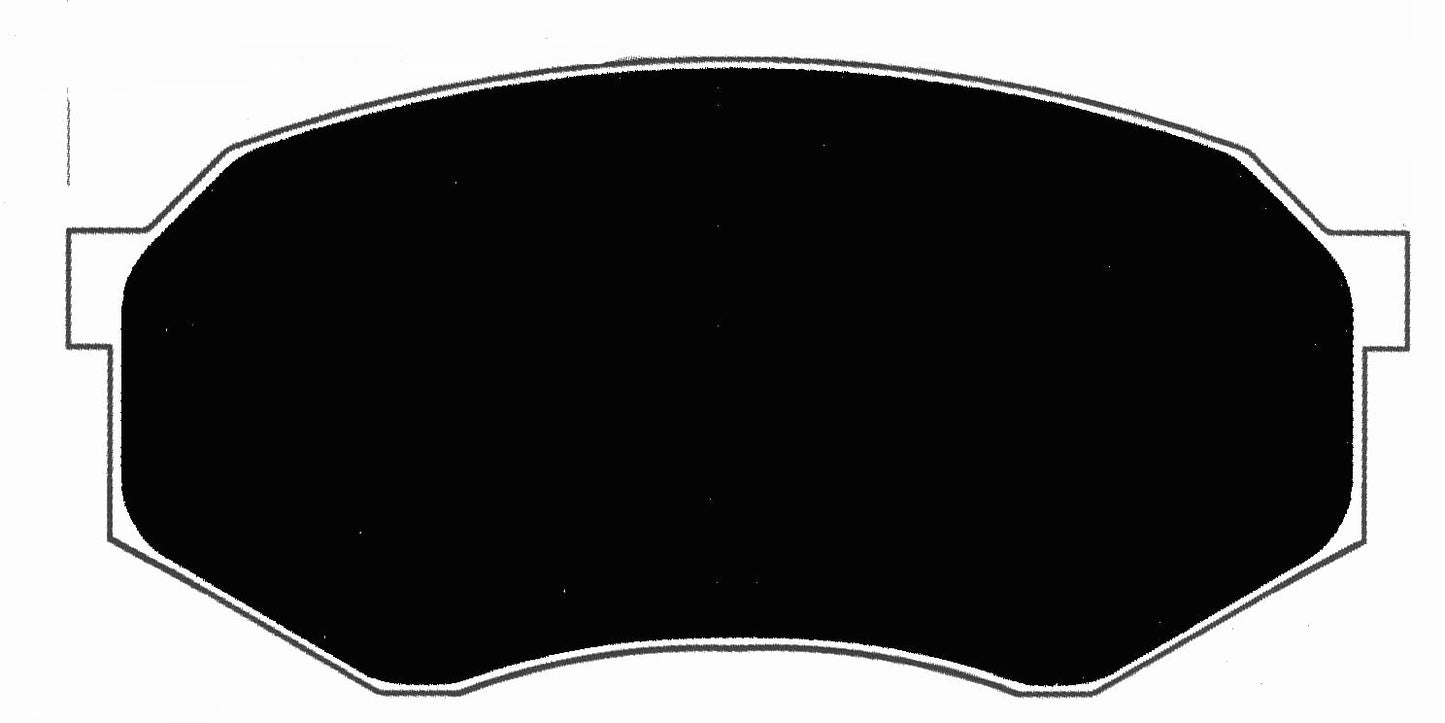 Porterfield Brake Pads for 1995 TOYOTA TACOMA 2WD 5 Lug