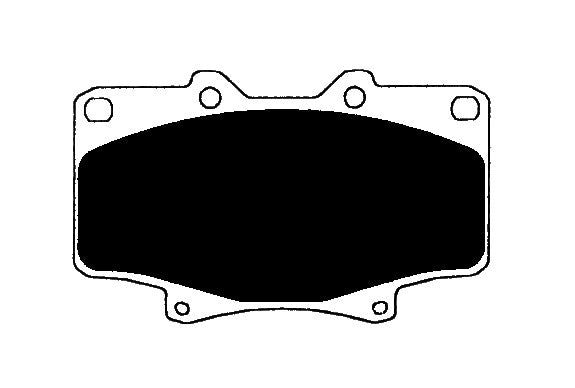 Porterfield Brake Pads for 1997 LEXUS LX 450
