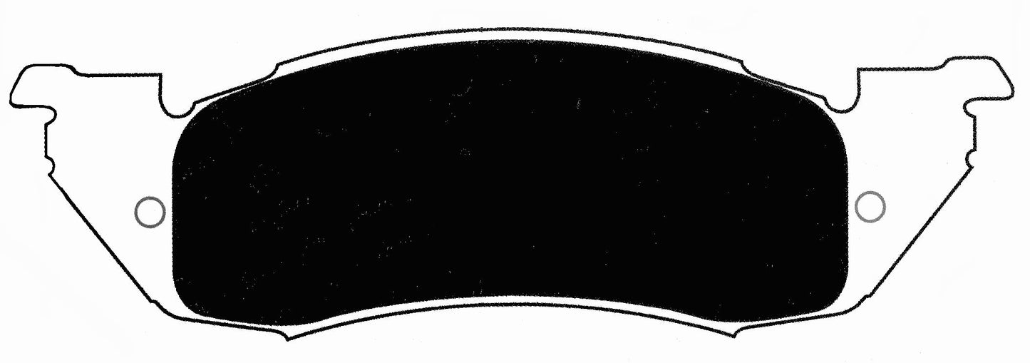 Porterfield Brake Pads for 1992 DODGE DAKOTA 4WD 9'' Rear Shoe