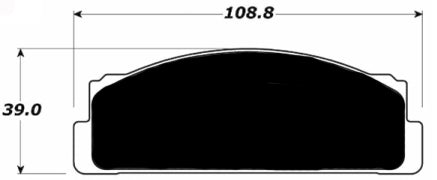Porterfield Brake Pads for 1977 LANCIA Scorpion