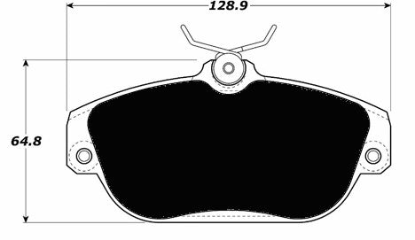 Porterfield Brake Pads for 1998 VOLVO V90