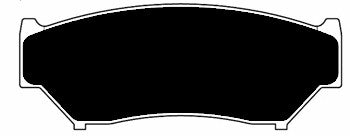 Porterfield Brake Pads for 2000 CHEVROLET TRACKER