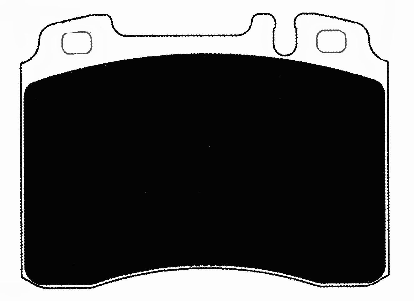 Porterfield Brake Pads for 1993 MERCEDES-BENZ 400E