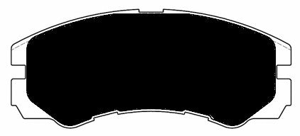 Porterfield Brake Pads for 2001 HONDA PASSPORT 4WD