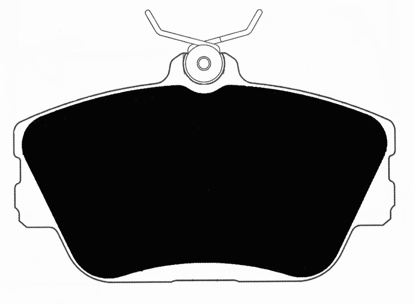 Porterfield Brake Pads for 2001 FORD TAURUS R/Disc