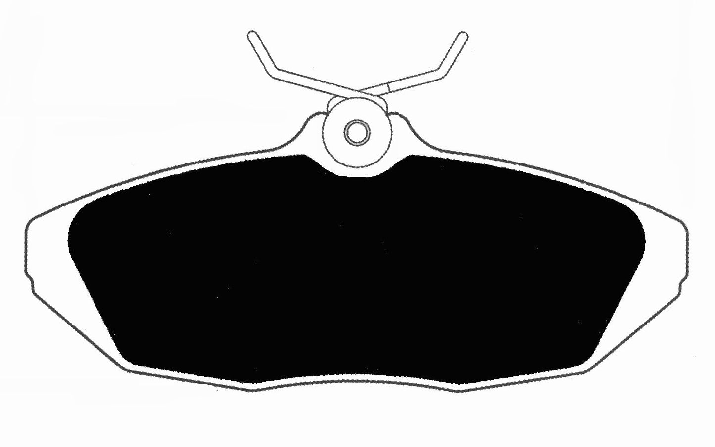 Porterfield Brake Pads for 1993 MERCURY COUGAR w/Rear Discs