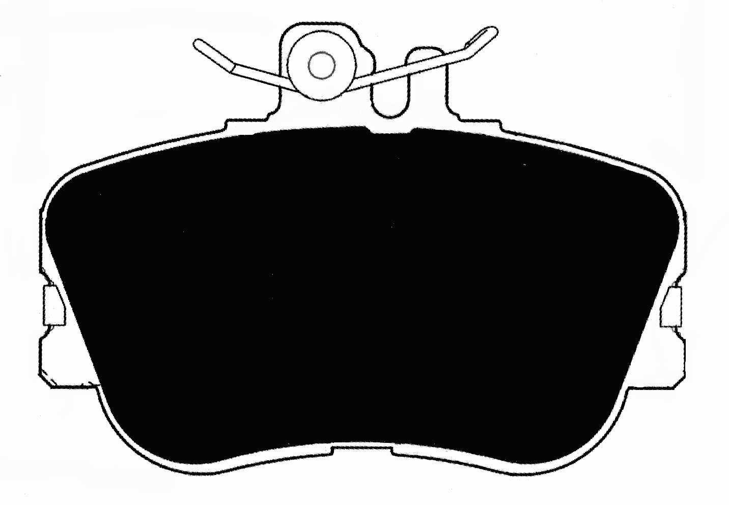 Porterfield Brake Pads for 1994 MERCEDES-BENZ C220 w/Traction Control