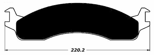 Porterfield Brake Pads for 1995 FORD F350 1 Ton 2WD DRW  3