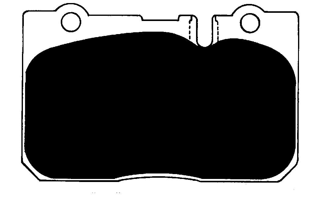 Porterfield Brake Pads for 2000 LEXUS LS 400