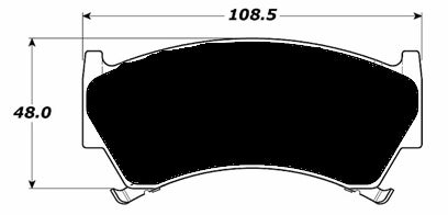 Porterfield Brake Pads for 1996 NISSAN 200SX R/Drum