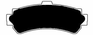 Porterfield Brake Pads for 1996 NISSAN SENTRA